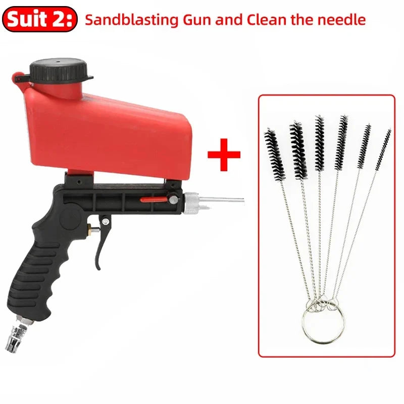 Portable Pneumatic Sandblasting Gun